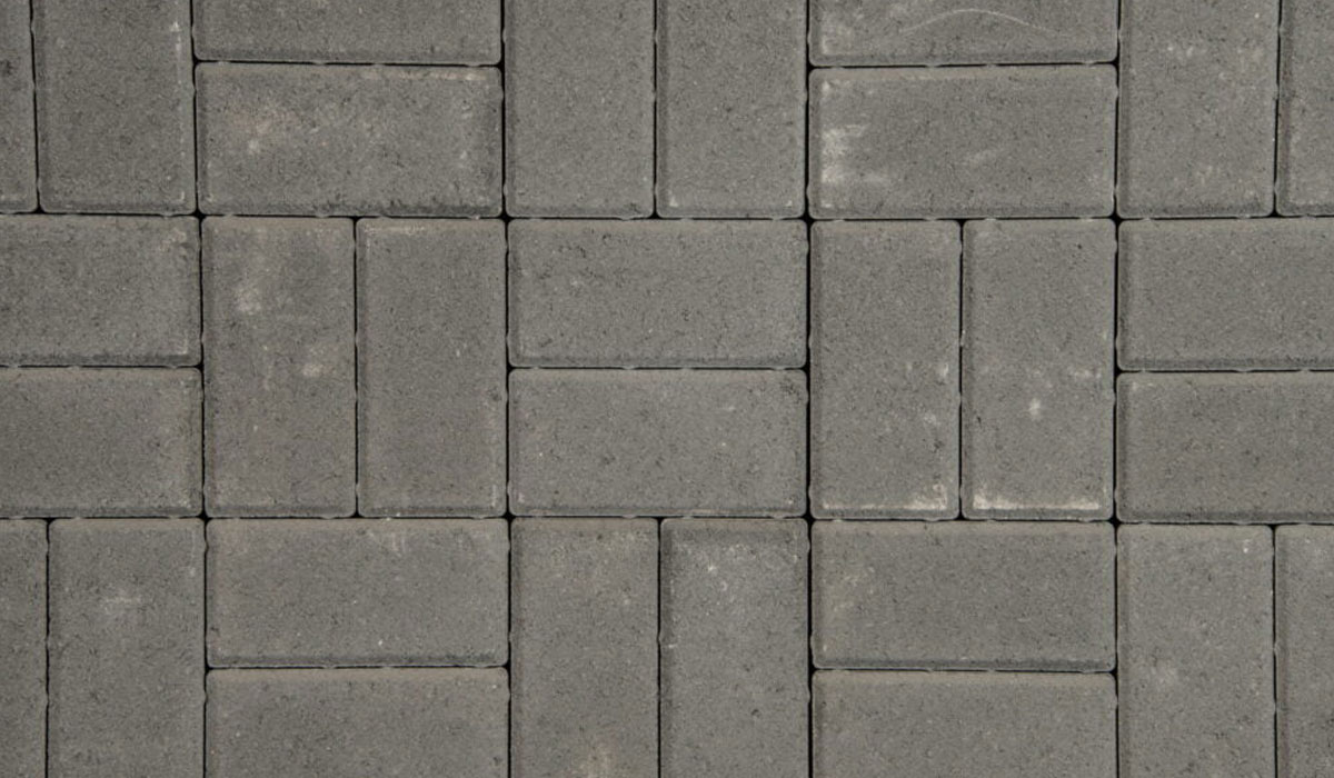 Close-up of block paving pattern